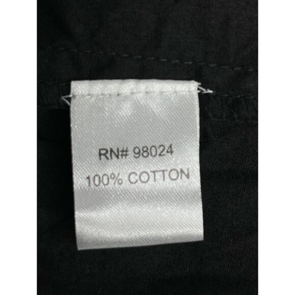 House of Harlow 1960 Ruffled cotton wrap mini dress black size S - Picture 10 of 11